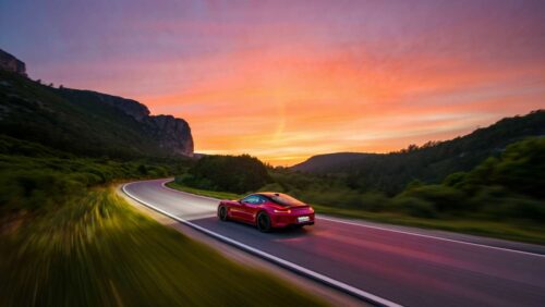 Le rôle du paysage dans l'expérience de conduite sportive