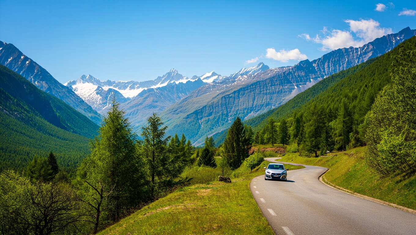 Stilvolle Route Grand Alpes Bild