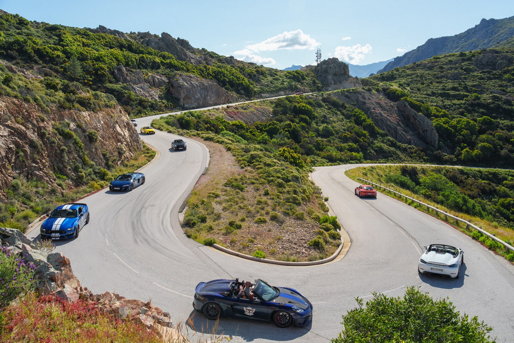 Rallye touristique - Tour de la Corse en supercars