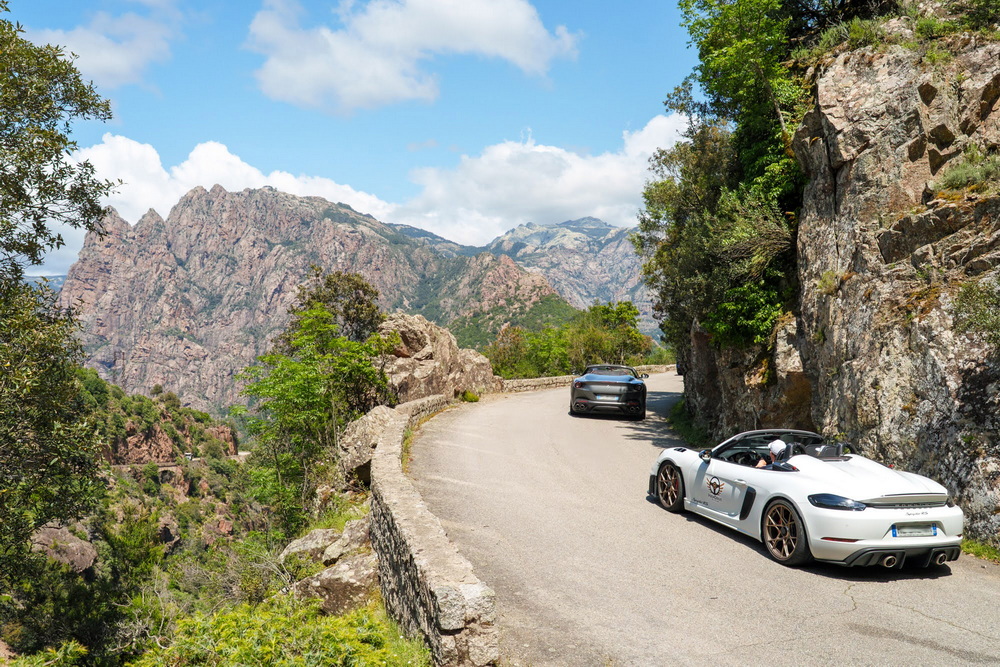 Rallye touristique - Tour de la Corse en supercars