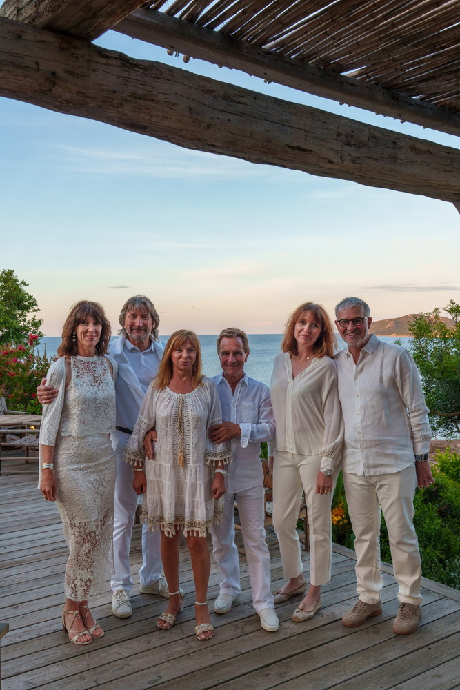 Soirée blanche à l'hôtel U Capu Biancu
