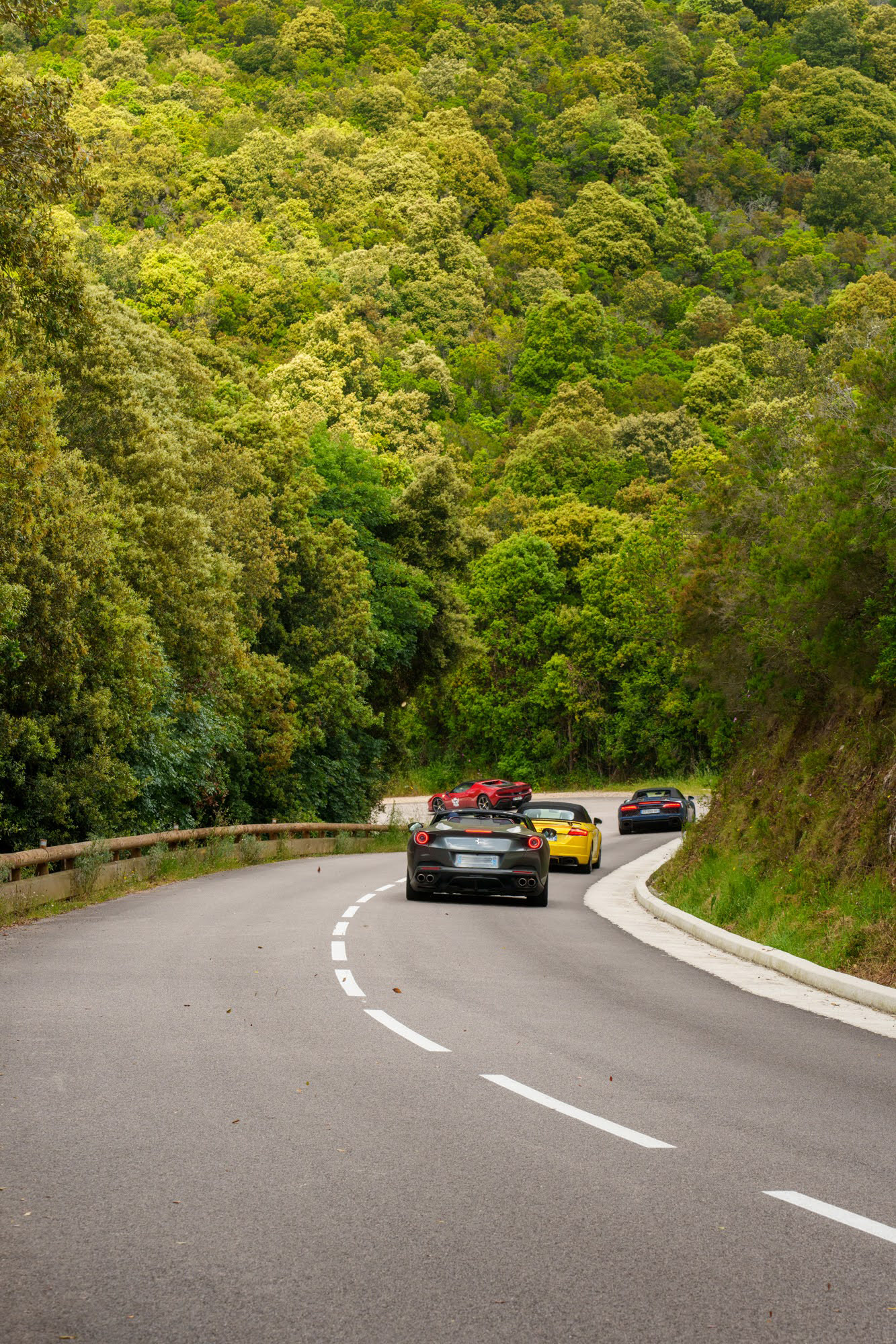 Rallye touristique - Tour de la Corse en supercars