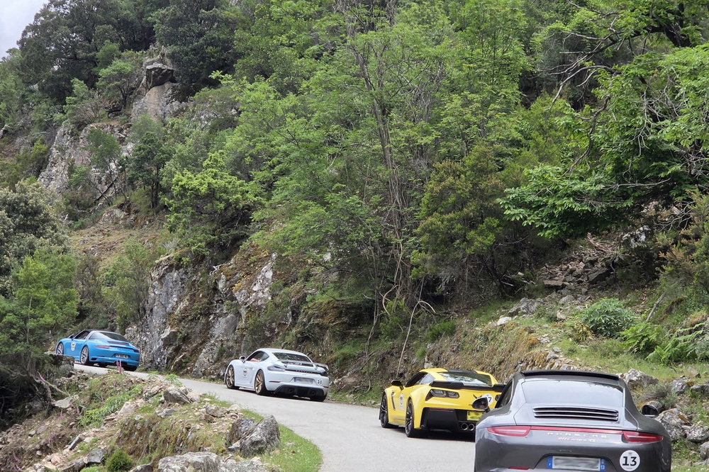 Rallye touristique - Tour de la Corse en supercars