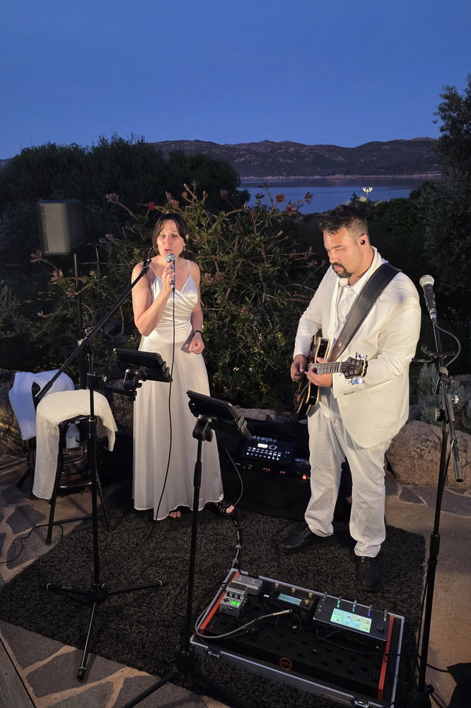 Soirée blanche à l'hôtel U Capu Biancu