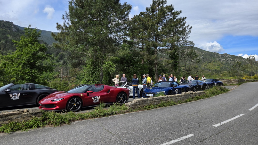 Rallye touristique - Tour de la Corse en supercars
