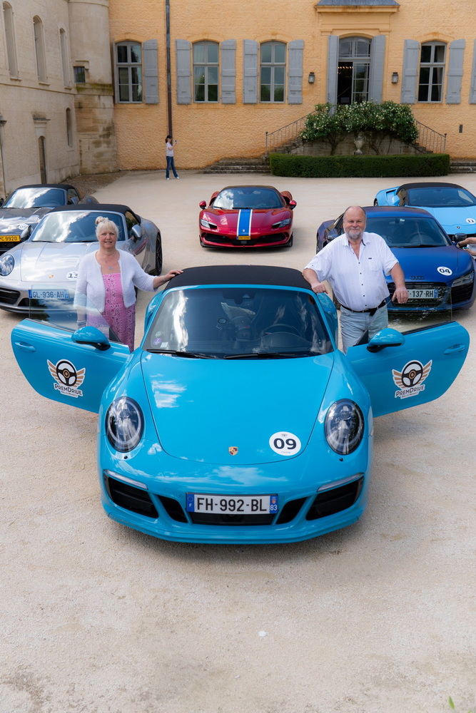 Rallye touristique Verdon / Monaco - Château de Fonscolombe, au Puy-Sainte-Réparade