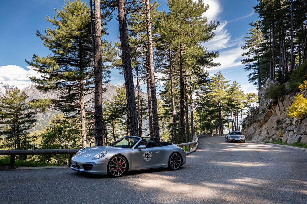Rallye touristique - Tour de la Corse en supercars