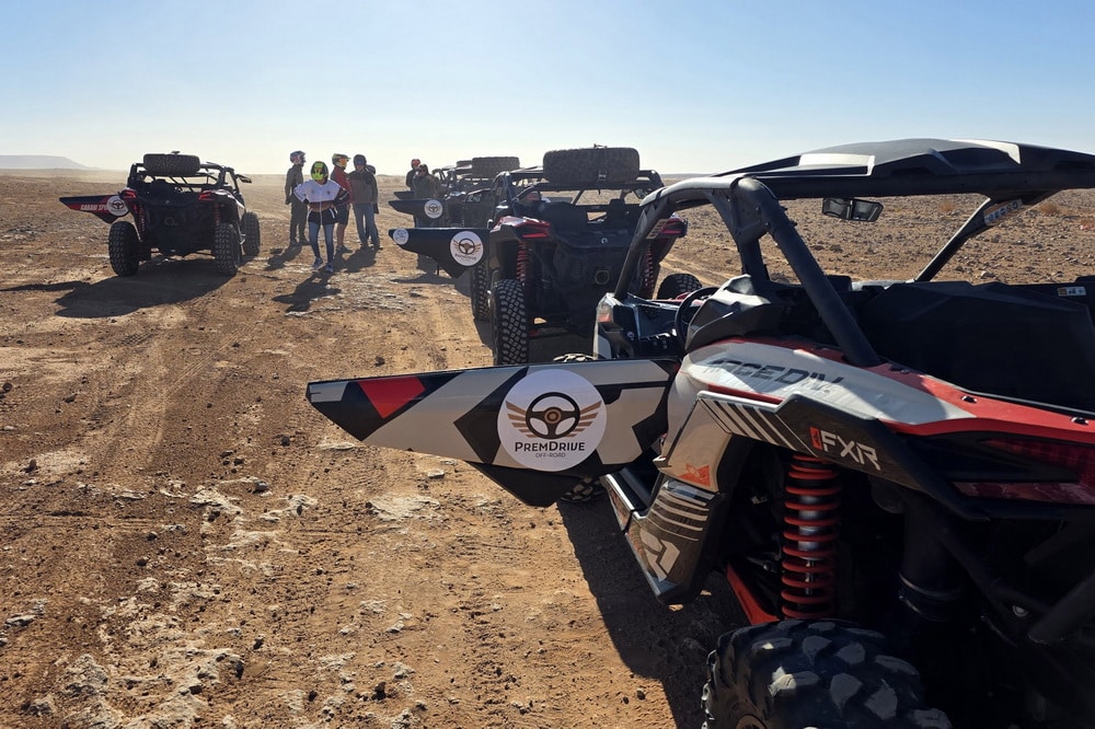 Raid off-road SSV à Merzouga, au Maroc, en CanAm 1000 X3 Turbo