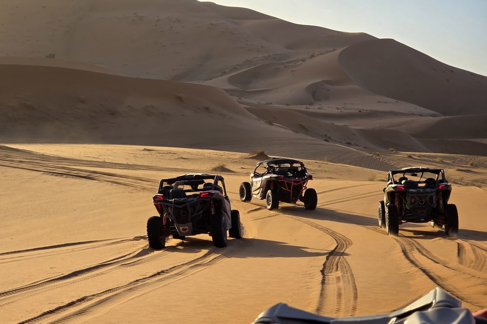 Raid off-road SSV à Merzouga, au Maroc, en CanAm 1000 X3 Turbo