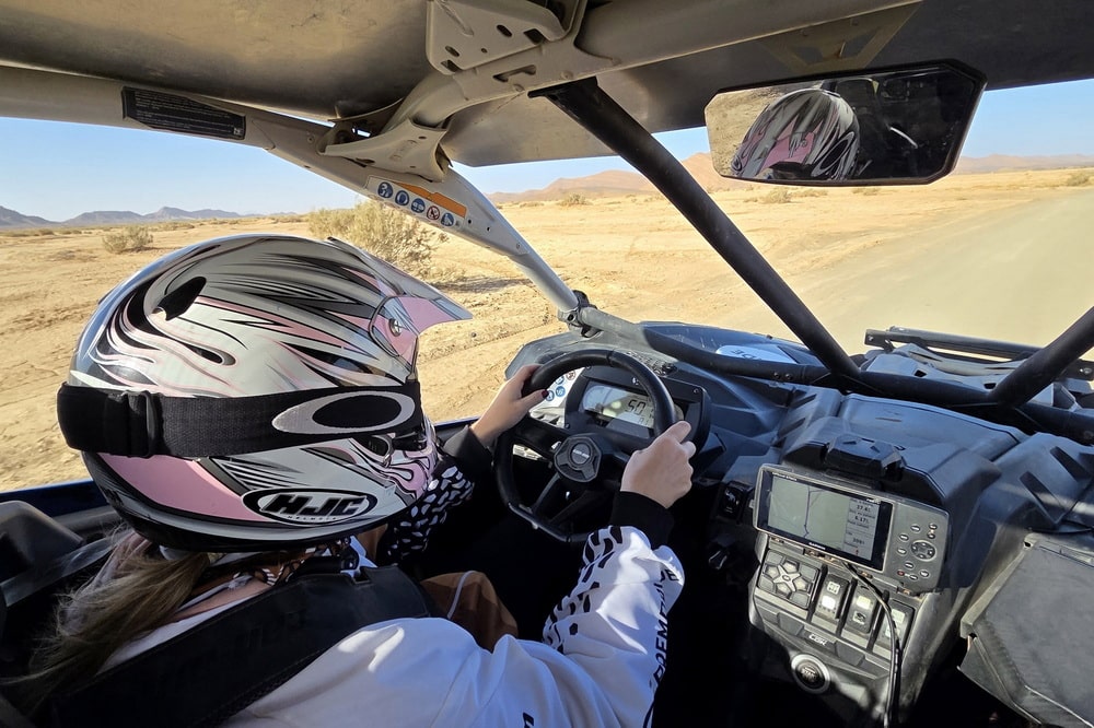 Raid off-road SSV à Merzouga, au Maroc, en CanAm 1000 X3 Turbo