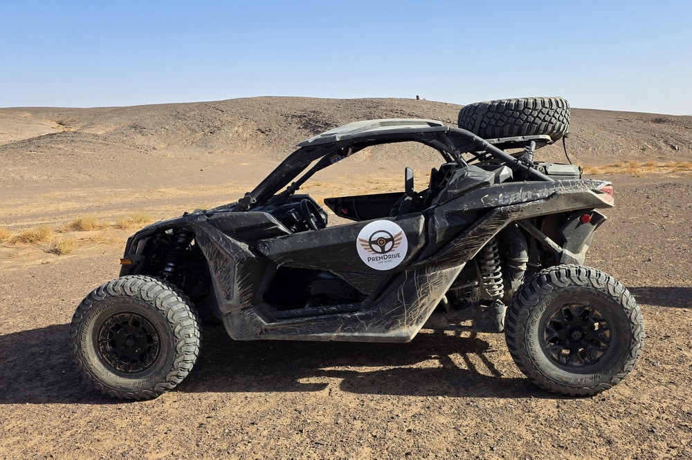 Raid off-road SSV à Merzouga, au Maroc, en CanAm 1000 X3 Turbo