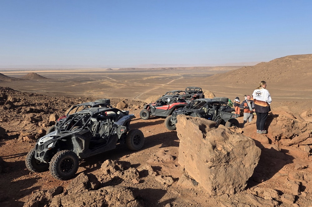 Raid off-road SSV à Merzouga, au Maroc, en CanAm 1000 X3 Turbo