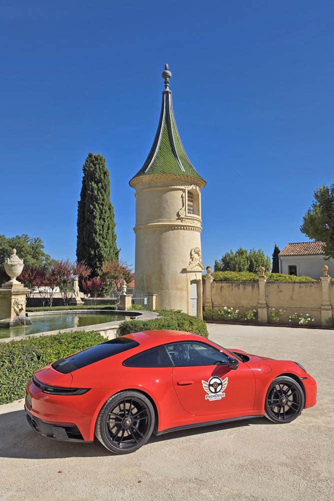 Rallye touristique Verdon / Monaco - Château de Fonscolombe, au Puy-Sainte-Réparade