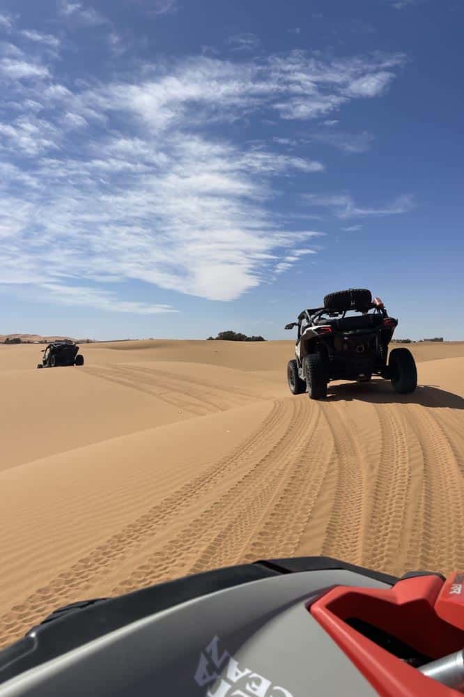 Raid off-road SSV à Merzouga, au Maroc, en CanAm 1000 X3 Turbo