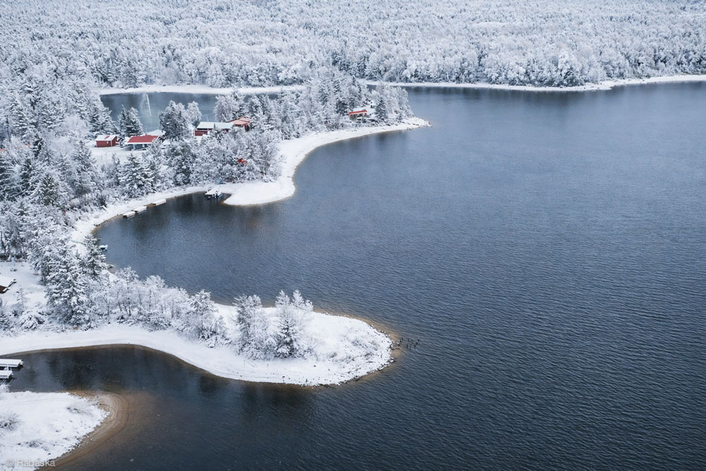 Raid motoneige Québac - Rabaska Lodge