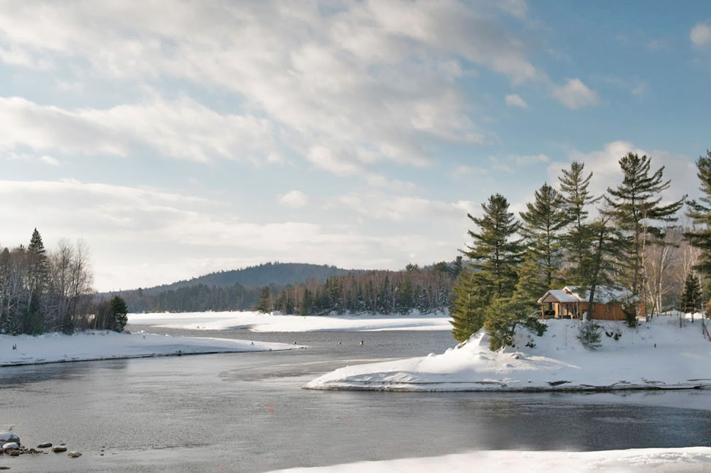 Raid motoneige Québac - Rabaska Lodge