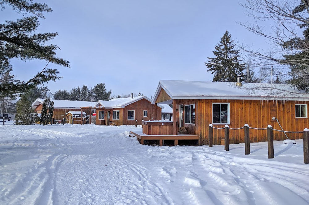 Raid motoneige Québac - Rabaska Lodge