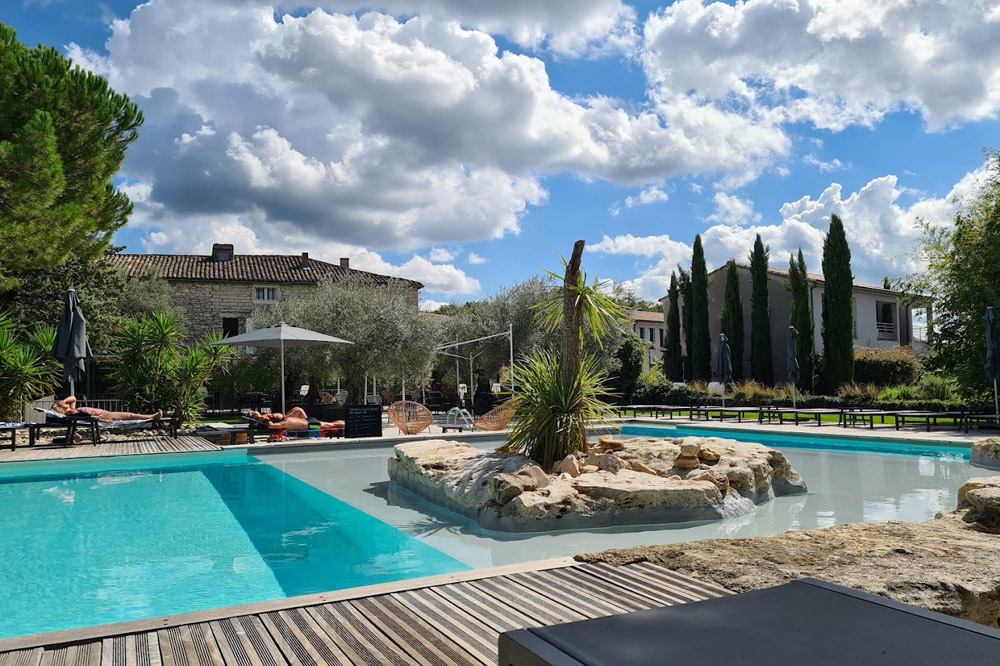 Domaine Mas du Terme et restaurant Le Carré des Saveurs à Barjac