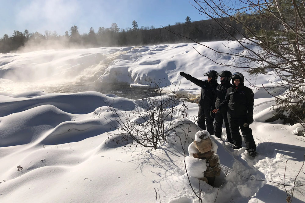 Raid motoneige au Canada / Québec en SkiDoo 900