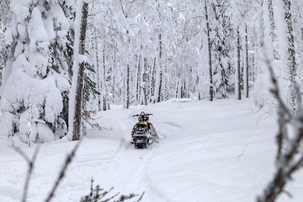 Raid motoneige au Canada / Québec en SkiDoo 900