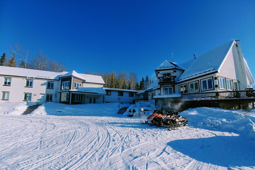 Raid Canada en motoneige - pourvoirie Fer à Cheval