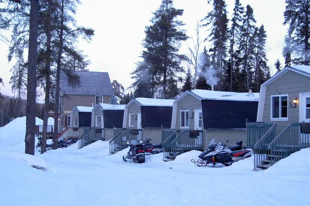 Pourvoirie Kanawata - Raid motoneige Canada