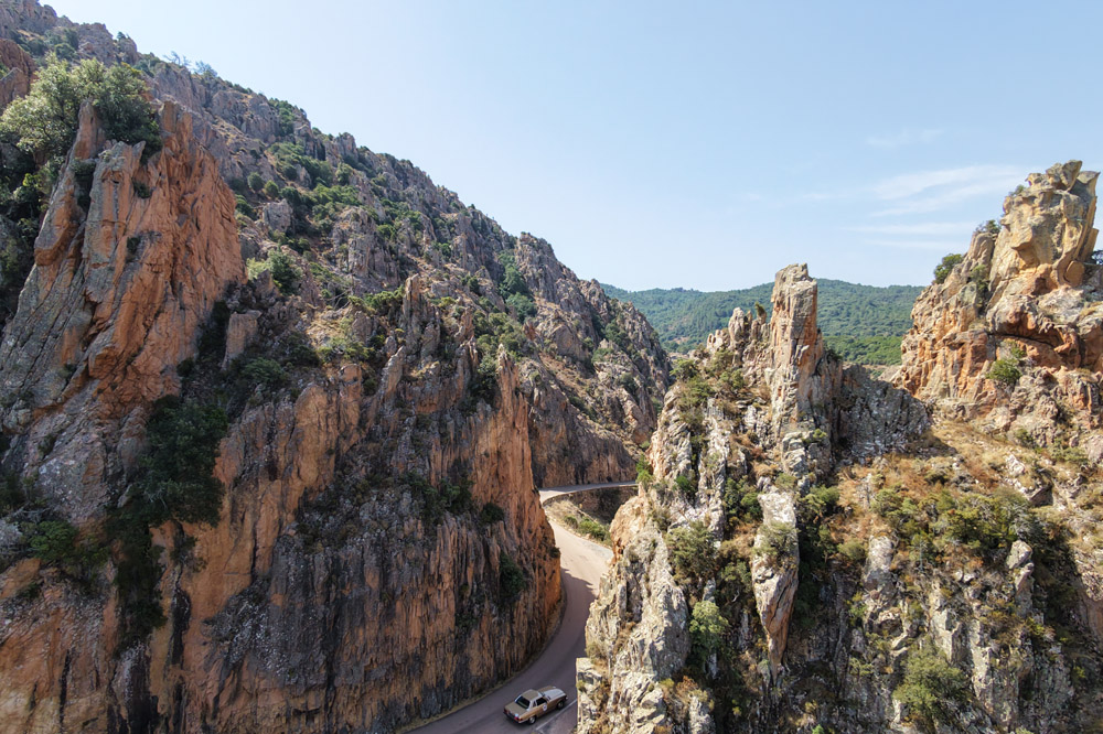 Rallye touristique - Tour de la Corse en voitures de collection