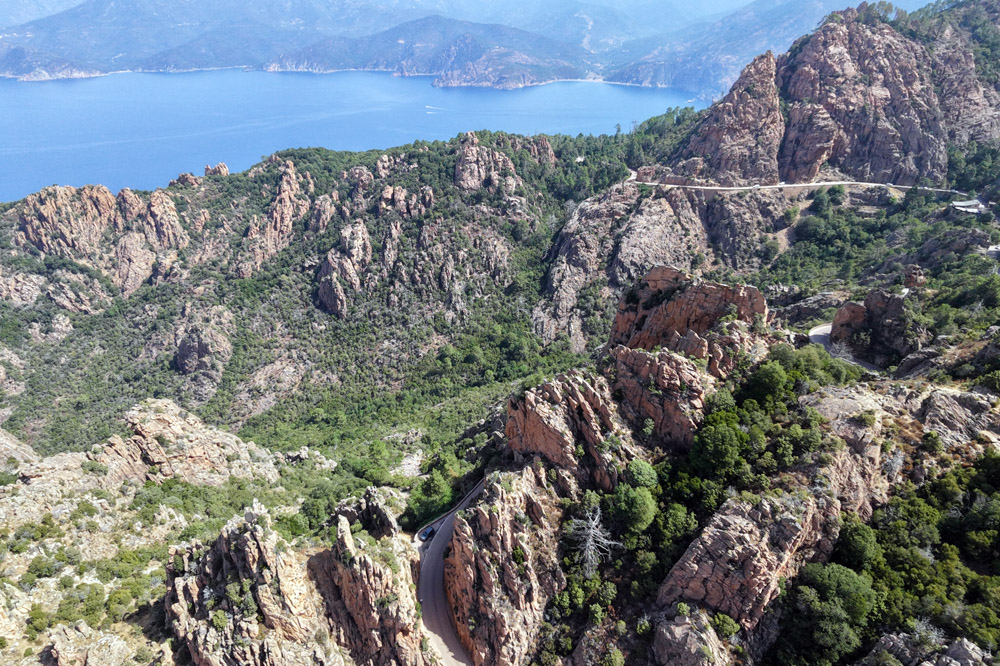 Rallye touristique - Tour de la Corse en voitures de collection