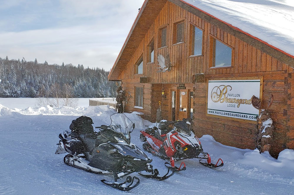 Voayge Canada en motoneige - Pavillon Beauregard