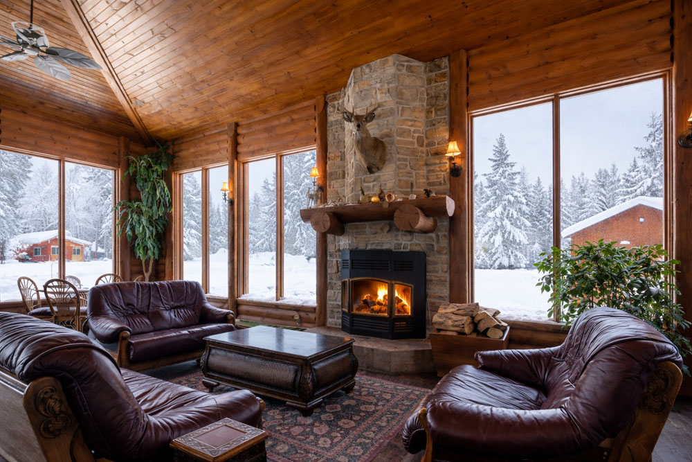 Raid motoneige au Canada - Pourvoirie Mekoos