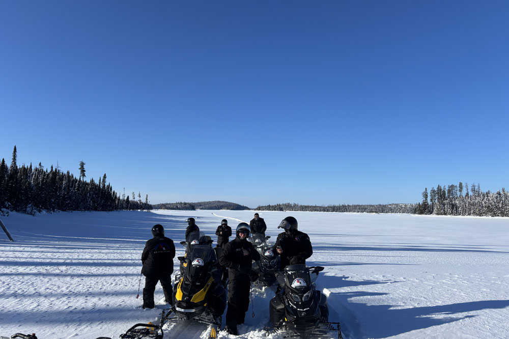 Raid motoneige au Canada / Québec en SkiDoo 900