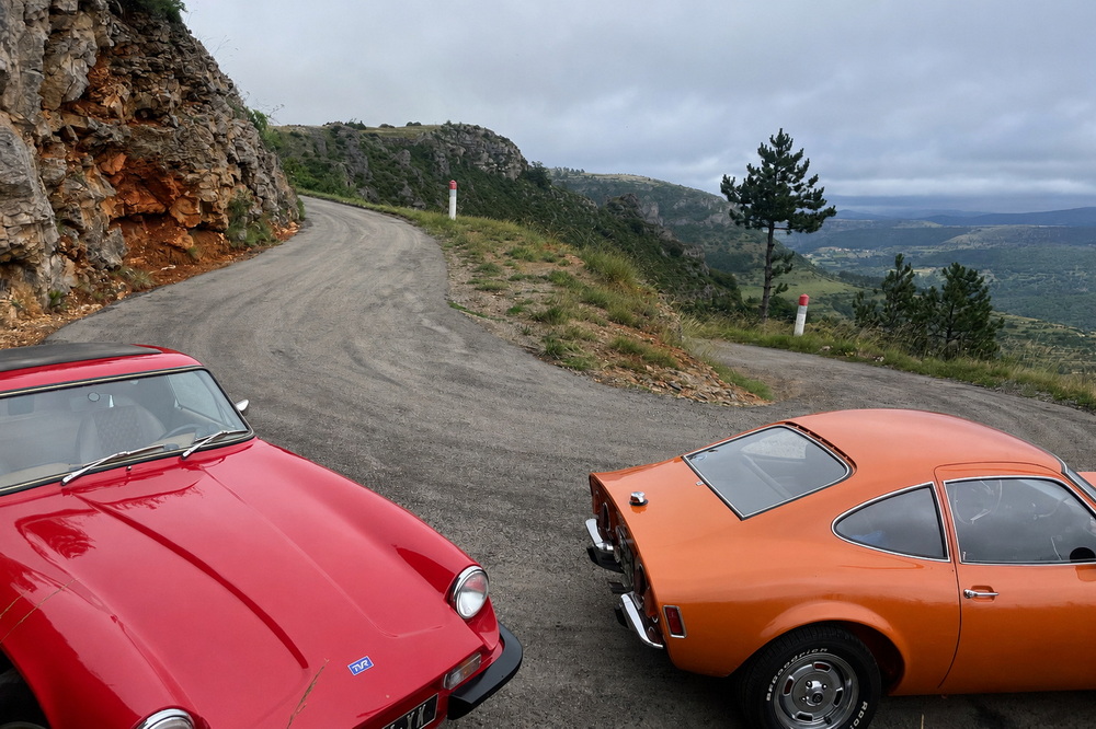 Rallye touristique Corse - Voitures de collection